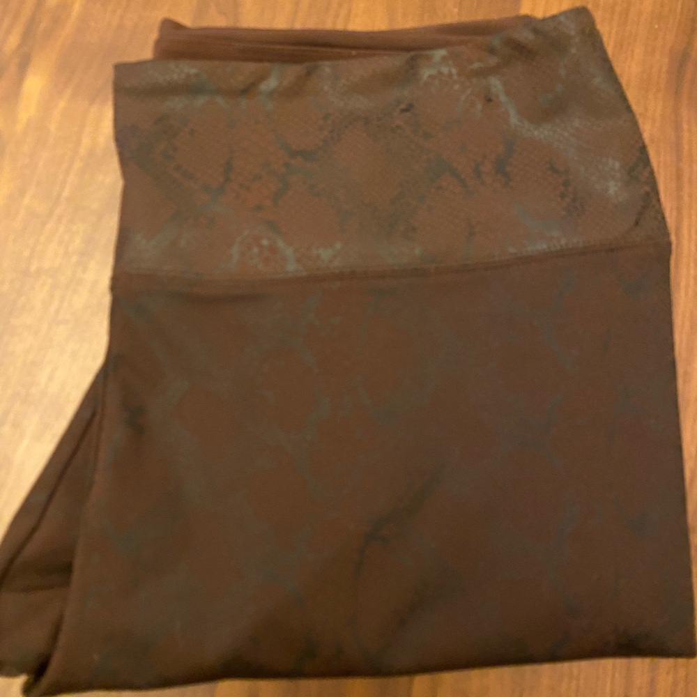 Simply Vera Vera Wang Brown Active Leggings